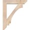 Ekena Millwork Imperial Slat Smooth Bracket w/ Offset Brace, Douglas Fir, 7 1/2"W x 36"D x 44"H BKT0806X36X44IMP06SDF - alternate 2
